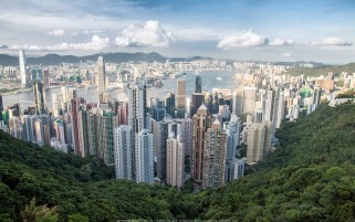 نمایی زیبا از هنگ کنگ
