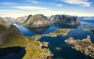 عکس زیبا از لفتن نروژ