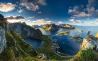 عکس کیفیت بالا و زبیا یک منظره از کشور نروژ