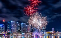 آتش بازی سال نو میلادی در سنگاپور