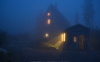 عکس شب زیبای مه آلود رمز آلود