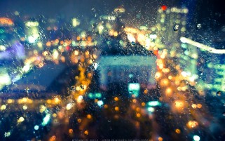 شب دل انگیز بارانی