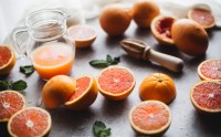 عکس زیبا از ویتامین ث پرتقال های خوش رنگ